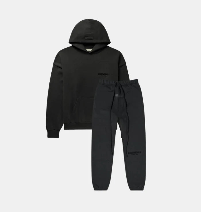 Black Essential Tracksuit